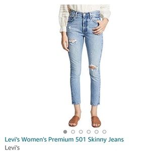 501 Skinny jean